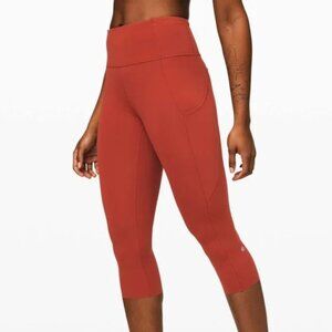 Lululemon Fast and Free High Rise Crop 19"